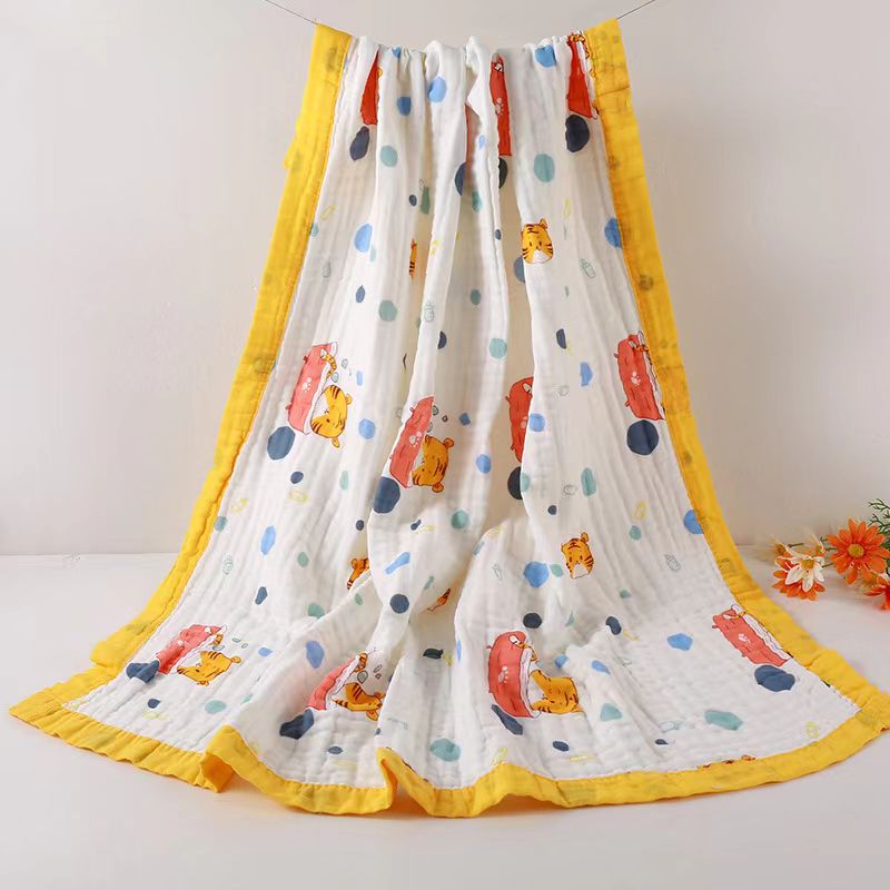 Cotton Jacquard Baby Blankets